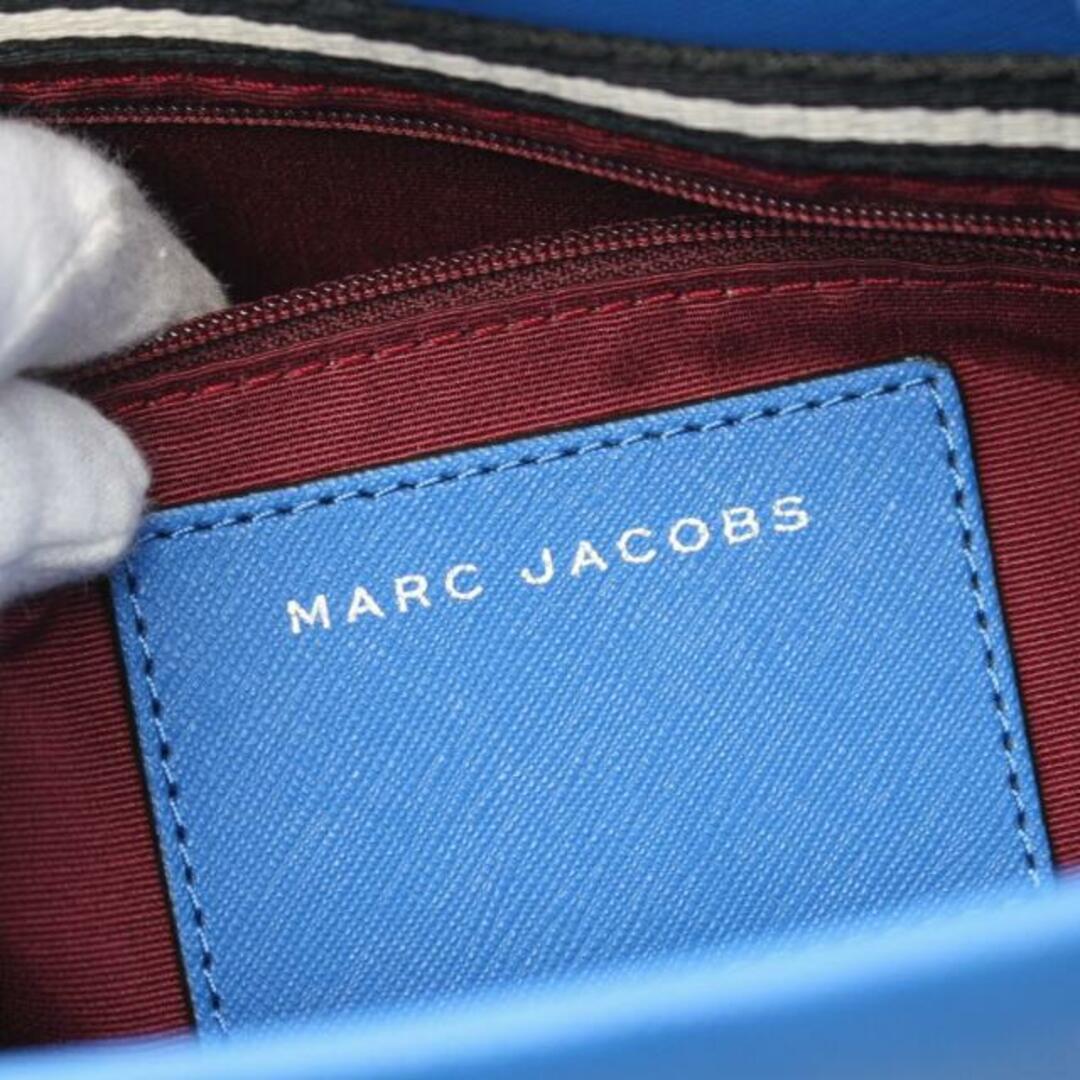 MARC JACOBS(マークジェイコブス)のLogo Shopper ショルダーバッグ トートバッグ レザー ブルー レディースのバッグ(トートバッグ)の商品写真