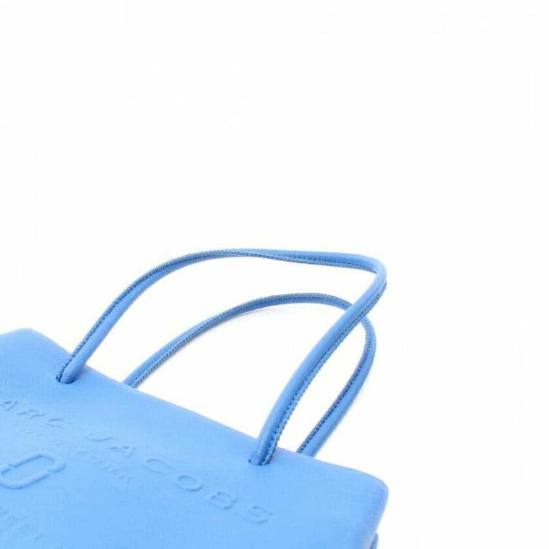 MARC JACOBS(マークジェイコブス)のLogo Shopper ショルダーバッグ トートバッグ レザー ブルー レディースのバッグ(トートバッグ)の商品写真
