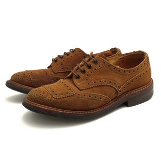 トリッカーズ(Trickers)のトリッカーズ／Tricker's シューズ ビジネスシューズ 靴 ビジネス メンズ 男性 男性用スエード スウェード レザー 革 本革 ブラウン 茶  M7608 フルブローグ グッドイヤーウェルト製法(ドレス/ビジネス)