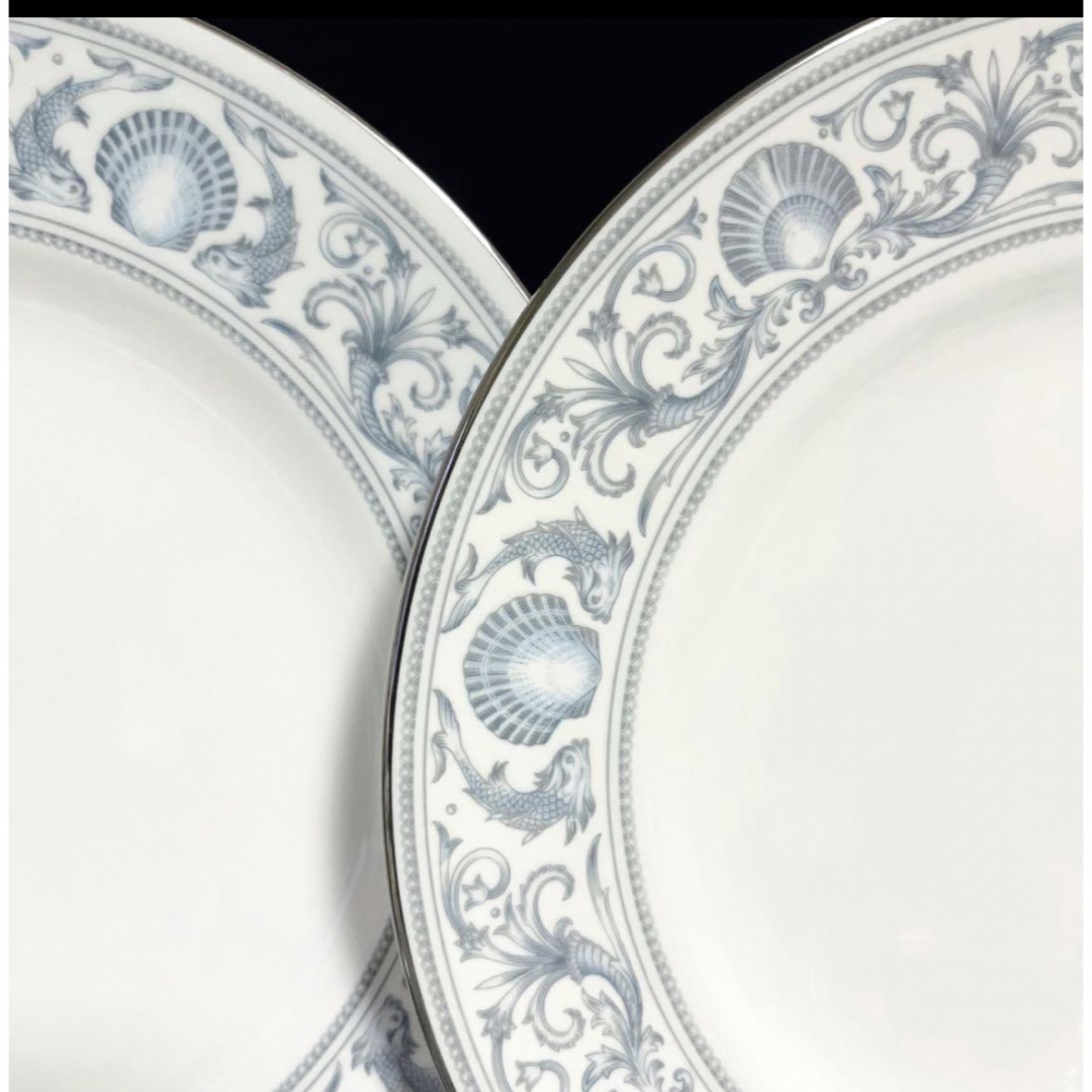 WEDGWOOD - ウェッジウッド ドルフィンホワイト リーカップ WEDGWOOD - ウェッジウッド ドルフィンホワイト リーカップ
