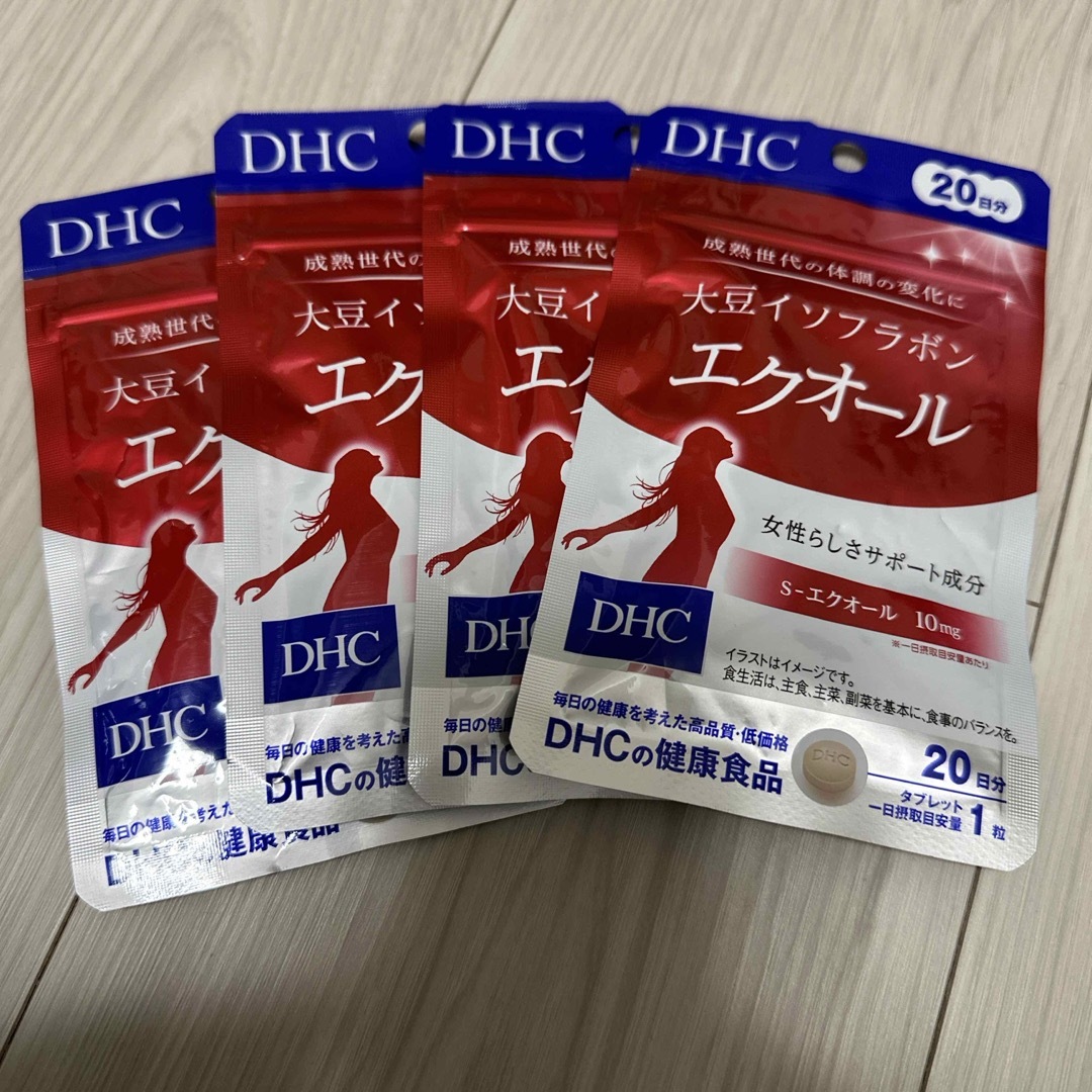 【DHC】エクオール　20日分×4