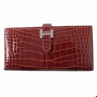 HERMES エルメス プティアッシュ ブローチMM ブローチ H1022508 92 ポロサス シルク  ブラウン系 ブラック シルバー金具 バッジ クロコダイル 【本物保証】