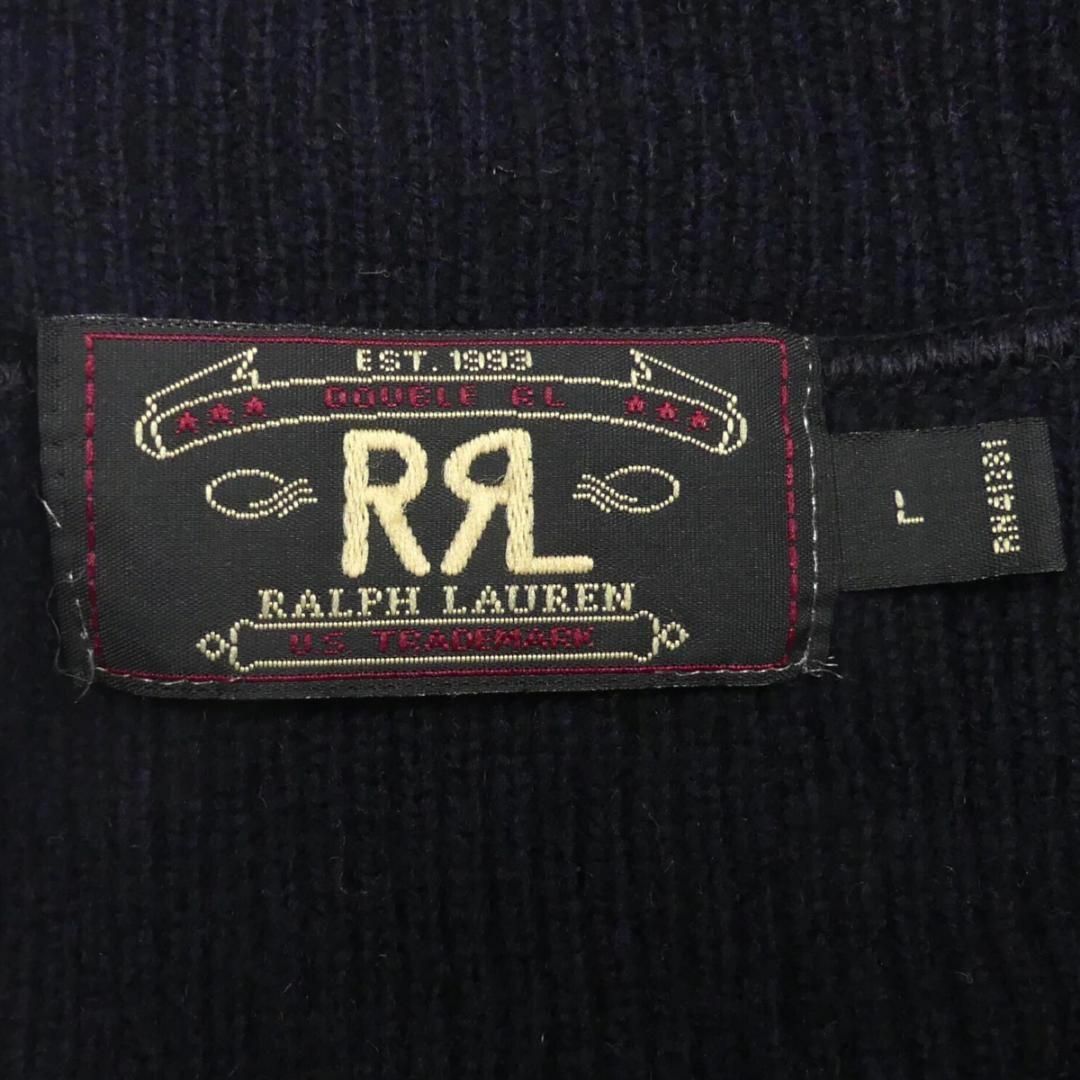 RRL(ダブルアールエル)のRRL ダブルアールエル カーディガン セーター ニット L メンズHH9190 メンズのトップス(ニット/セーター)の商品写真