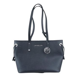 マイケルコース(Michael Kors)のMichael Kors マイケルコース ロゴ レザー トート ハンド バッグ ブラック系【中古】(その他)