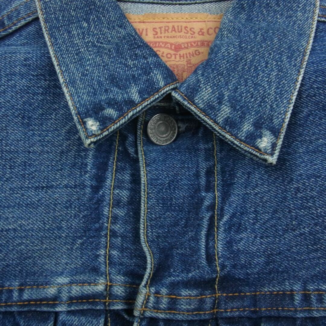 Levi's リーバイス 99年製 90s 507XX ボタン裏555 バレンシア工場 2nd デニム トラック ジャケット インディゴブルー系 40 2