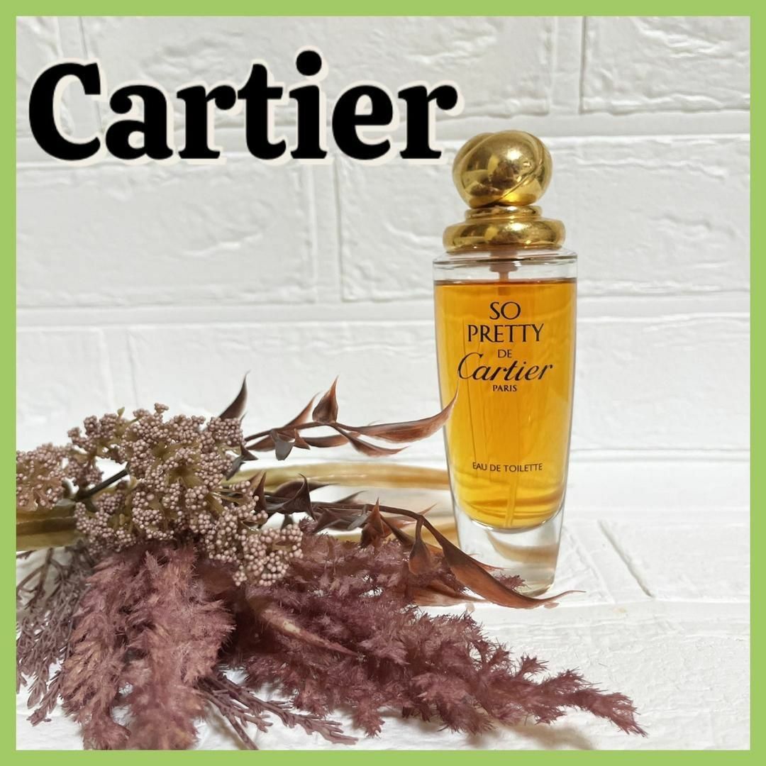 3 Cartier カルティエ ソー プリティ 50ml 残量9割程度レディース