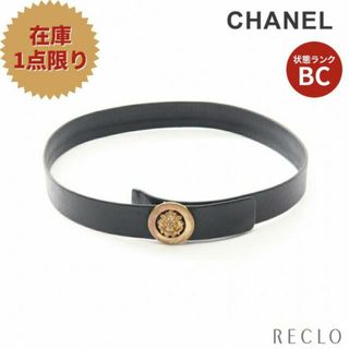 シャネル(CHANEL)のライオン ベルト レザー ブラック(ベルト)