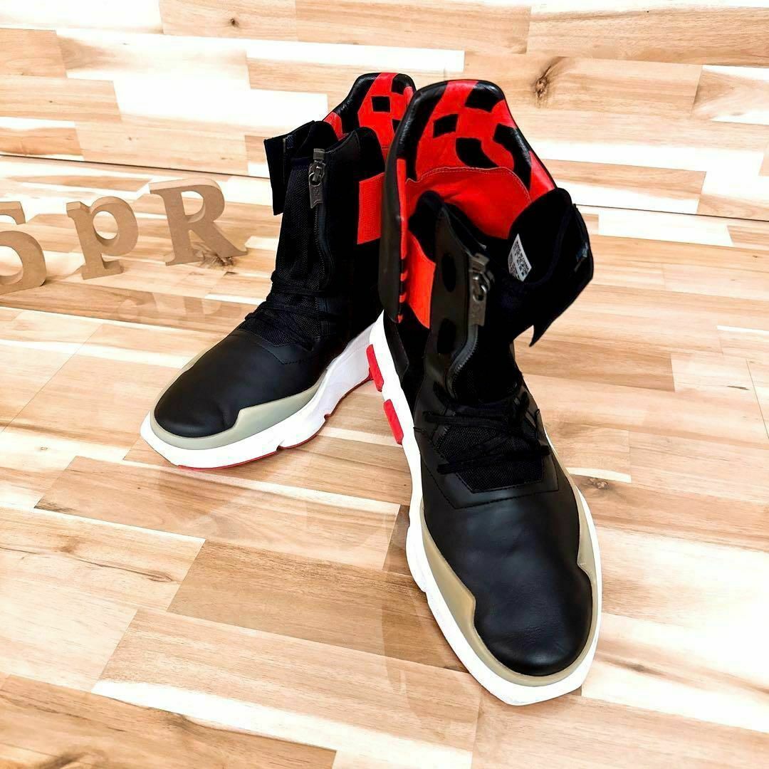 Y-3 Y3 アディダス ヨウジヤマモト スニーカー 黒 27.5