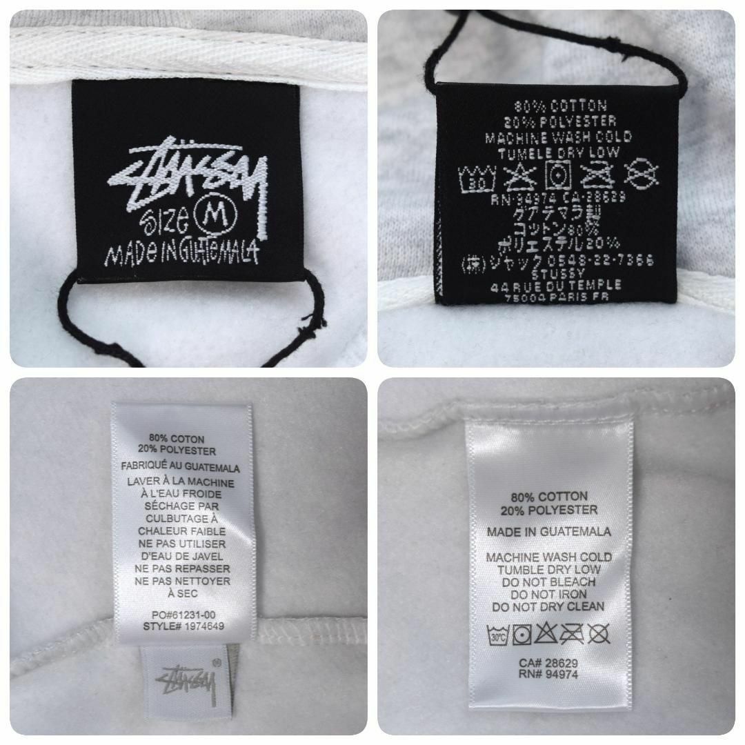STUSSY - 《ステューシー》正規・新品タグ ビッグロゴ グレー M