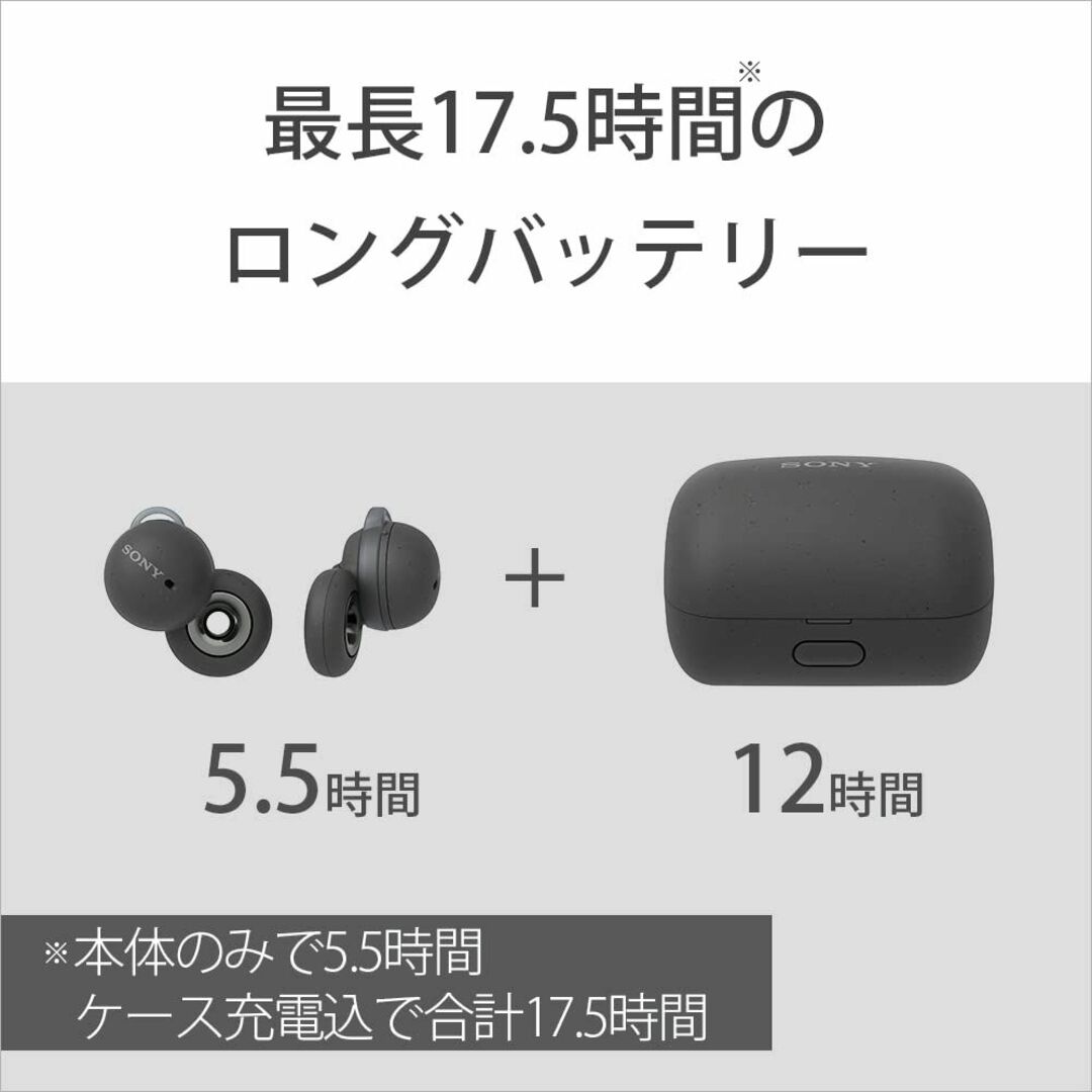 【Teams認定モデル】ソニー ワイヤレスイヤホン LinkBuds UC fo 6