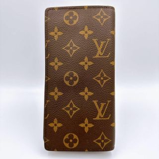 ルイヴィトン(LOUIS VUITTON)のルイヴィトン 二つ折り長財布 ポルトフォイユブラザ モノグラム M66540(財布)