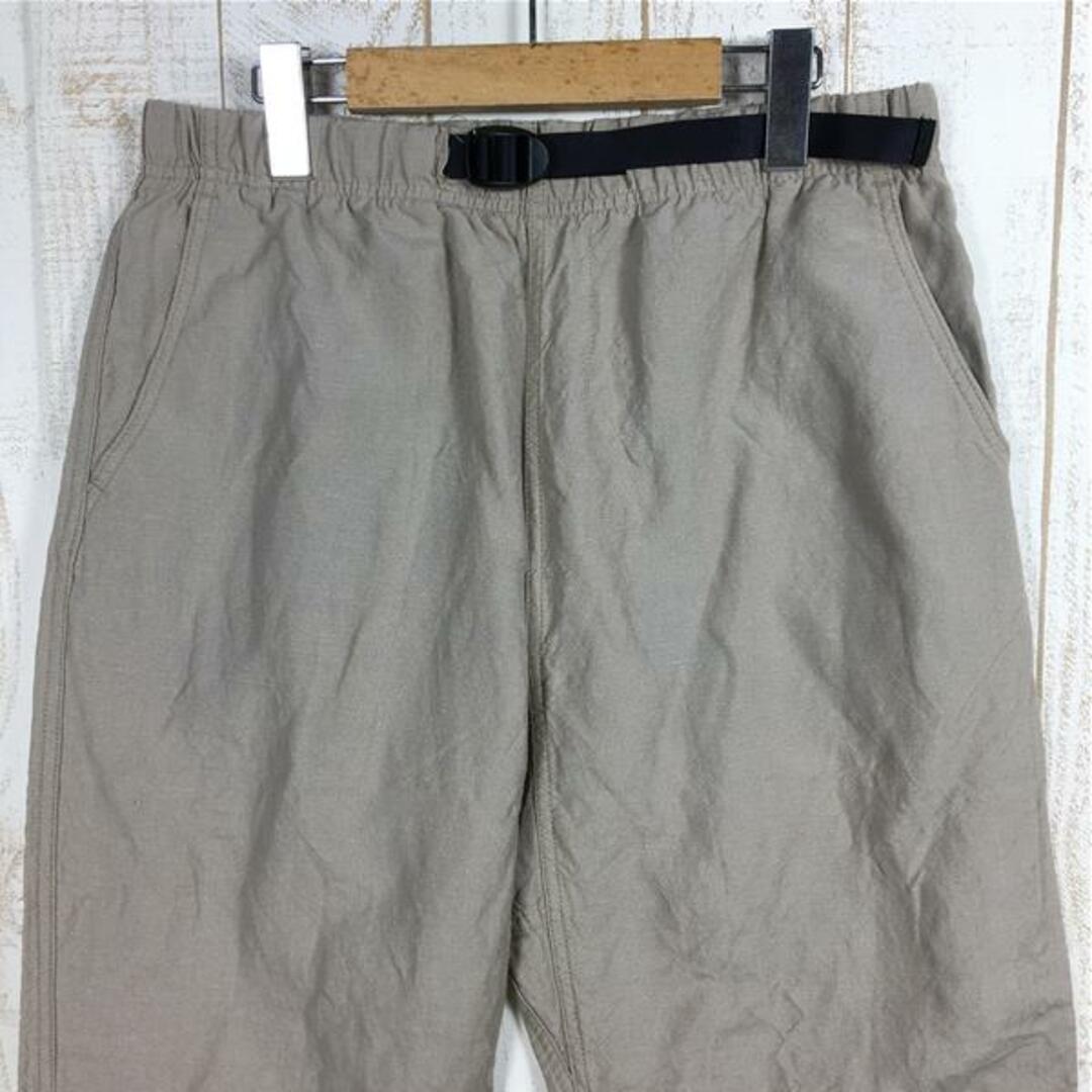 MENs S/M  ブラウン by ツータックス イージーパンツ Easy Pants ウール リネン 入手困難 BROWN by 2TACS B25-P006 ベージュ系