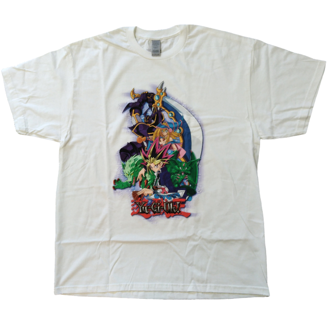 遊戯王 Tシャツ XL 白 アニメTシャツ 遊☆戯☆王 海外オフィシャル * | フリマアプリ ラクマ