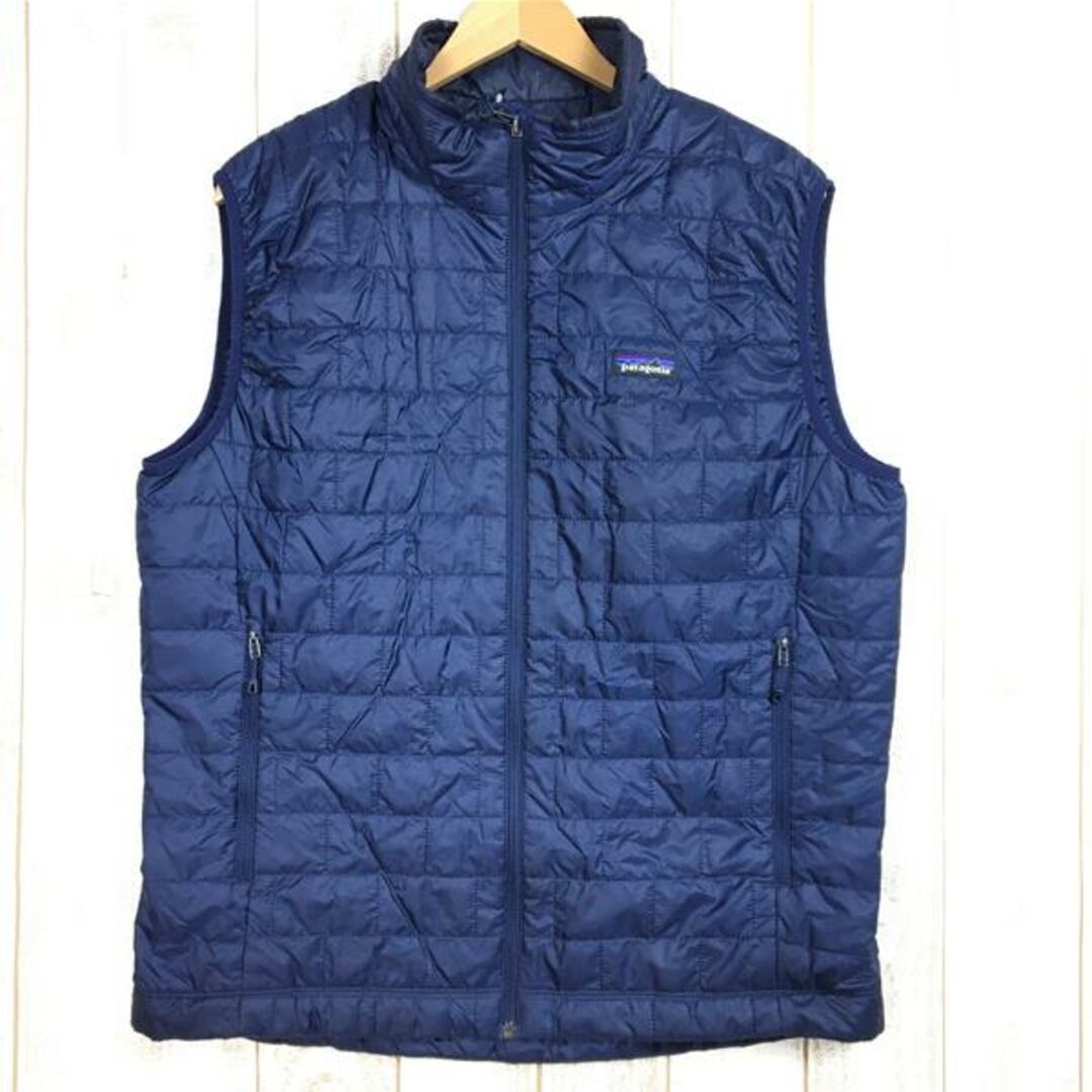 MENs L  パタゴニア ナノパフ ベスト NANO PUFF VEST プリマロフト ゴールド インサレーション PATAGONIA 84242 CNY Classic Navy ネイビー系