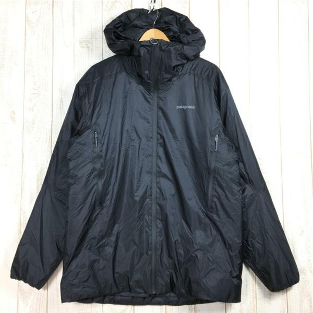 カラーMENs L  パタゴニア マイクロパフ ストーム ジャケット Micro Puff Storm Jacket プルマフィル インサレーション H2No防水 フーディ ビレイパーカ 入手困難 PATAGONIA 31715 BLK Black ブラック系