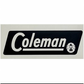 コールマン(Coleman)のセール◆15㎝◆Coleman コールマン ステッカー◆黒マット◆ブラック◆(その他)