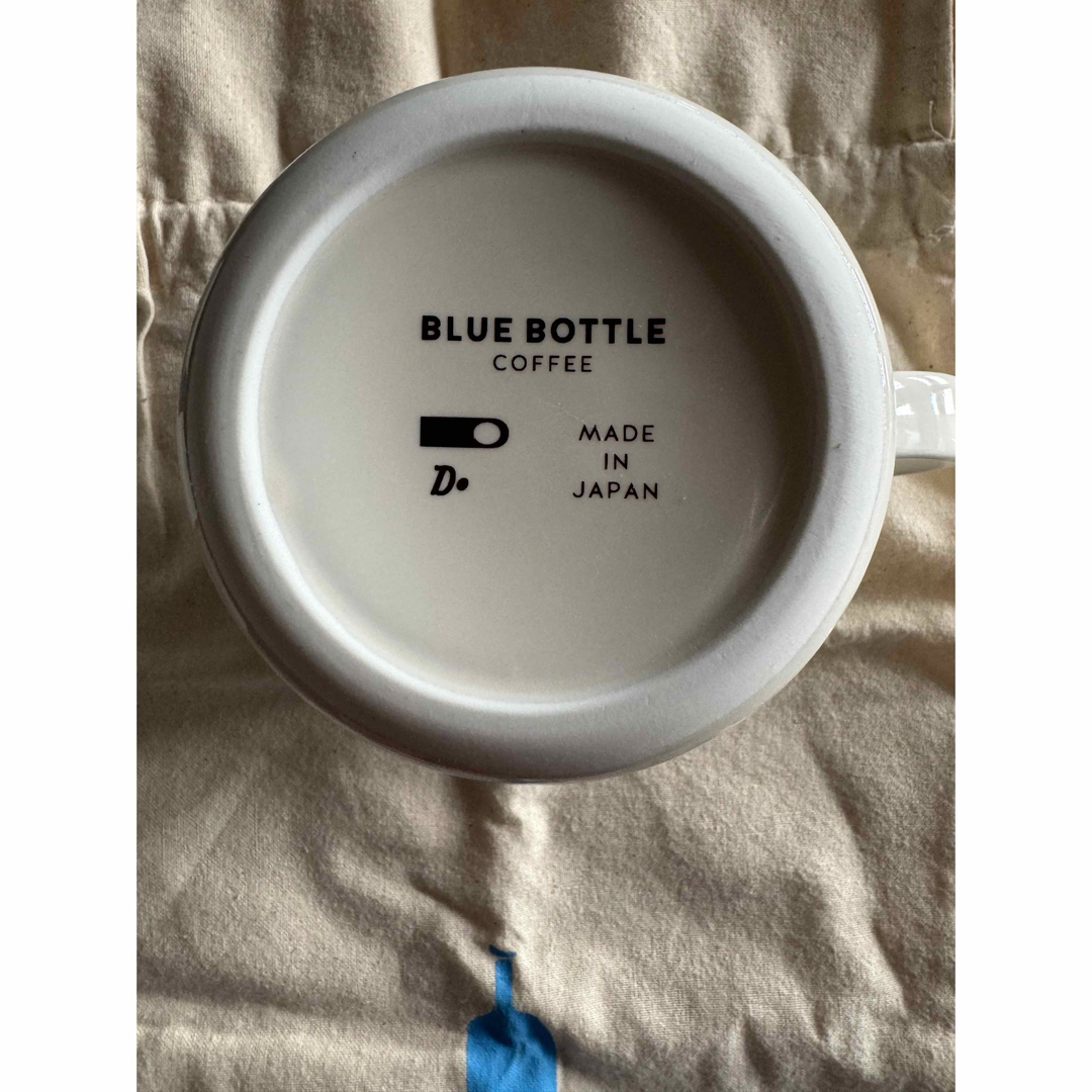 Blue Bottle Coffee(ブルーボトルコーヒー)のブルーボトルコーヒー　清澄マグ　ショッパー付き インテリア/住まい/日用品のキッチン/食器(グラス/カップ)の商品写真