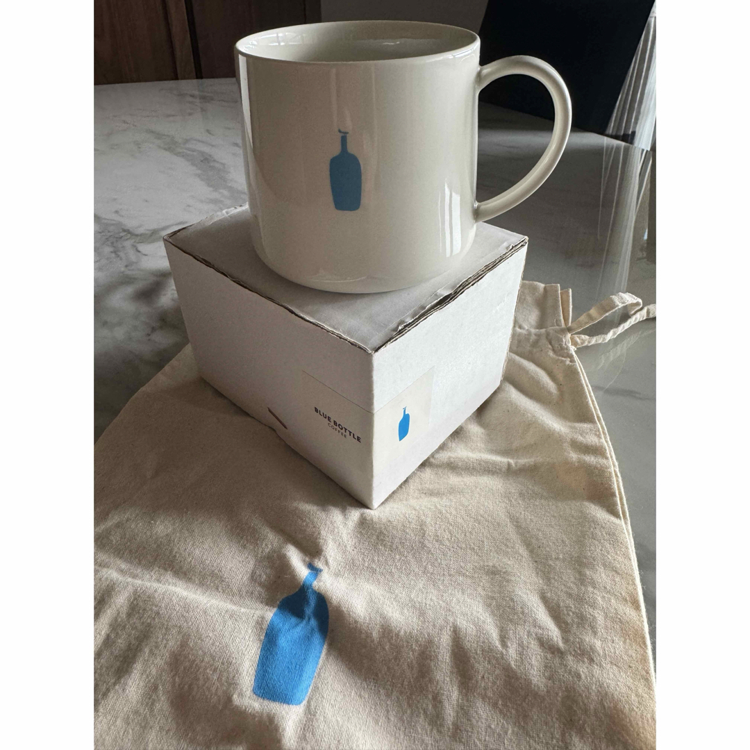 Blue Bottle Coffee(ブルーボトルコーヒー)のブルーボトルコーヒー　清澄マグ　ショッパー付き インテリア/住まい/日用品のキッチン/食器(グラス/カップ)の商品写真