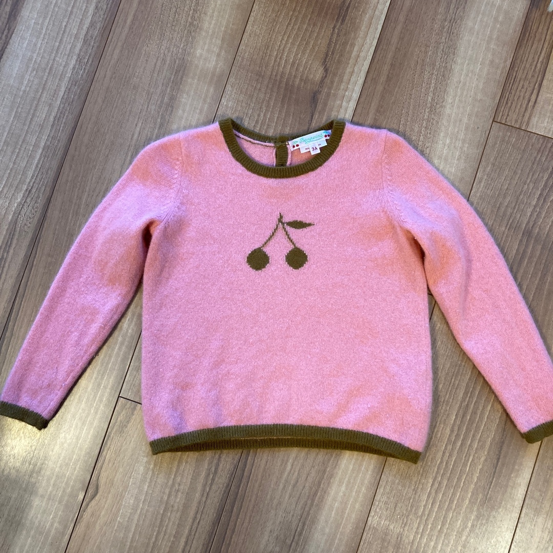 Bonpoint(ボンポワン)のボンポワン　カシミヤ セーター キッズ/ベビー/マタニティのキッズ服女の子用(90cm~)(ニット)の商品写真