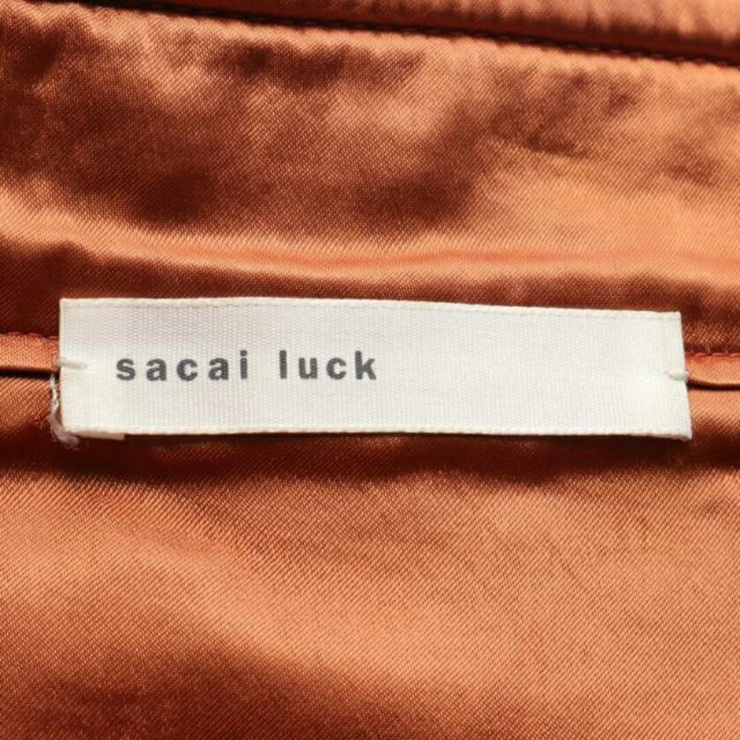 sacai luck(サカイラック)の ダッフルコート ウール ネイビー レディースのジャケット/アウター(ダッフルコート)の商品写真