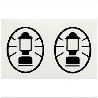 コールマン(Coleman)のセール◆Coleman コールマン ステッカー ランタンロゴ◆2点◆携帯に貼れる(その他)