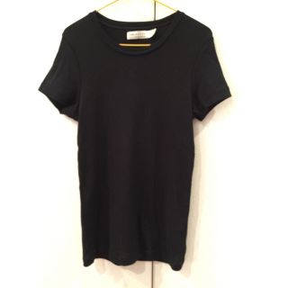 ザラ(ZARA)のZARAシンプル黒Tシャツ(Tシャツ(半袖/袖なし))