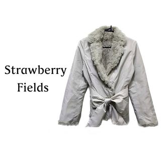 ストロベリーフィールズ(STRAWBERRY-FIELDS)のストロベリーフィールズ   ラビットファー ダウン ジャケット(ダウンジャケット)