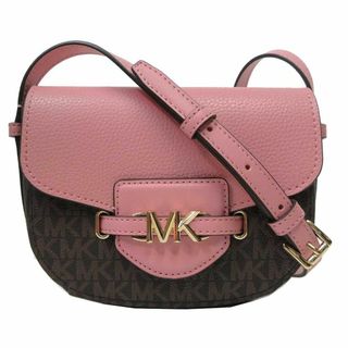 マイケルコース(Michael Kors)の【新品】マイケルコース バッグ ショルダーバッグ MICHAEL KORS MK シグネチャー リード スモール サドル クロスボディ ポシェット 斜め掛け 35F3G6RC1B アウトレット レディース(ショルダーバッグ)