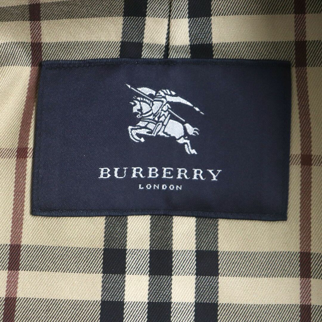 BUREBERRY バーバリー ステンカラー カシミヤ混 コート ノバチェック