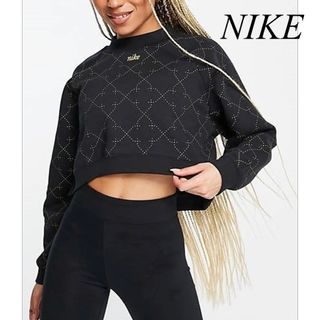 NIKE Dri-fit ナイキ クロップド トレーナー Sサイズ♡