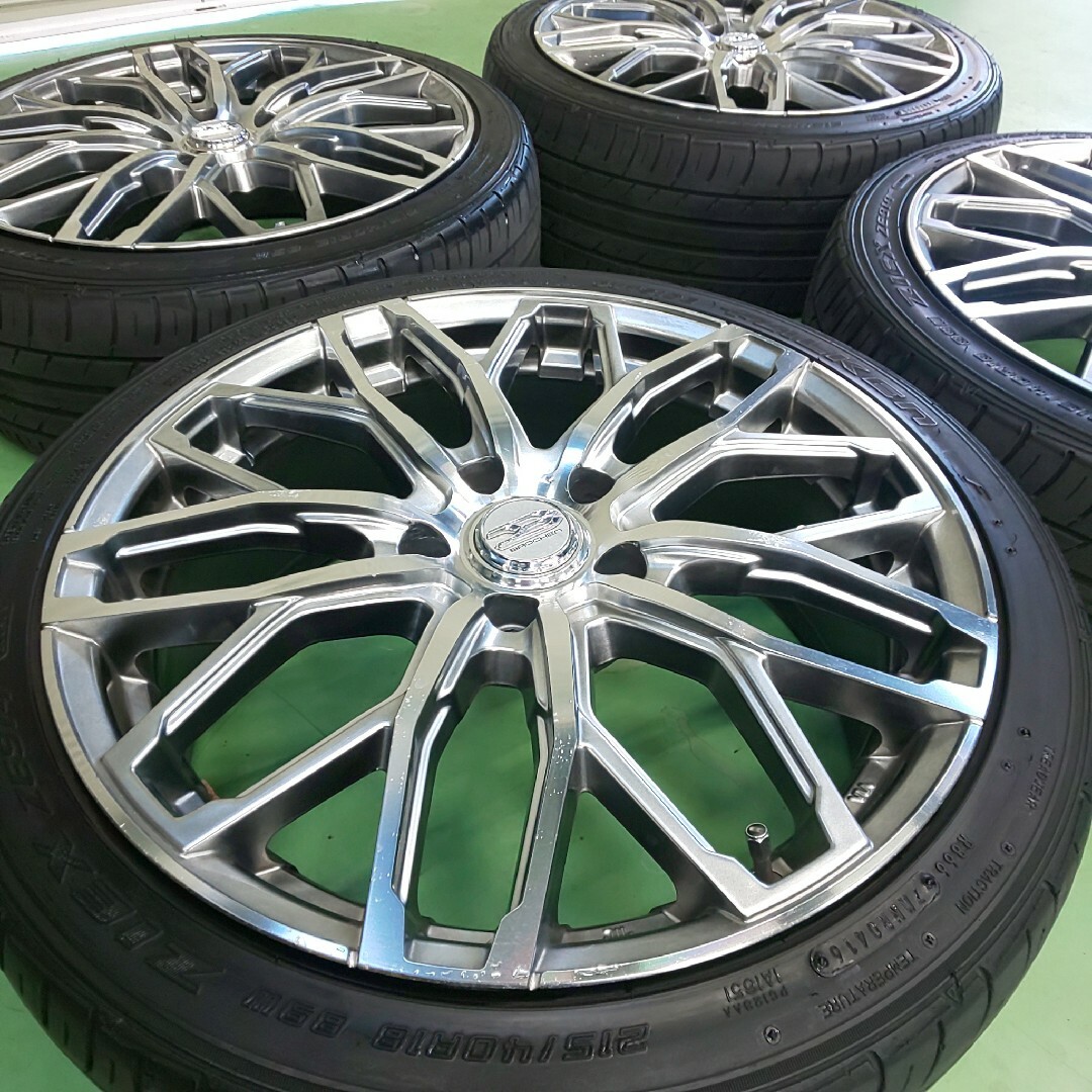 送料無料！低価格マルカサービス　18インチ×おまけファルケン215/40R18