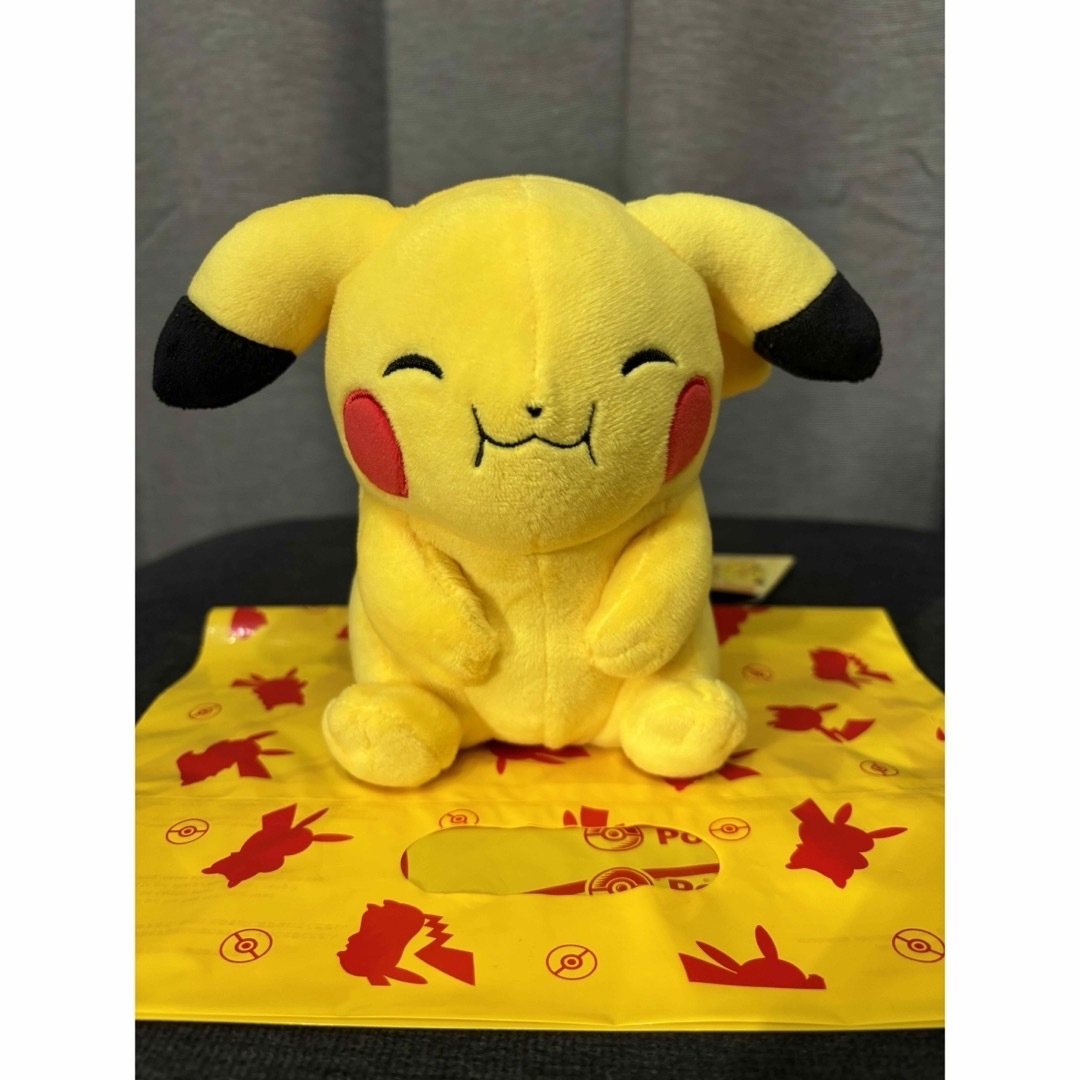 ポケモン(ポケモン)の激レア　My PIKACHU マイ　ピカチュウ　まんぷく　オス　♂ エンタメ/ホビーのおもちゃ/ぬいぐるみ(ぬいぐるみ)の商品写真