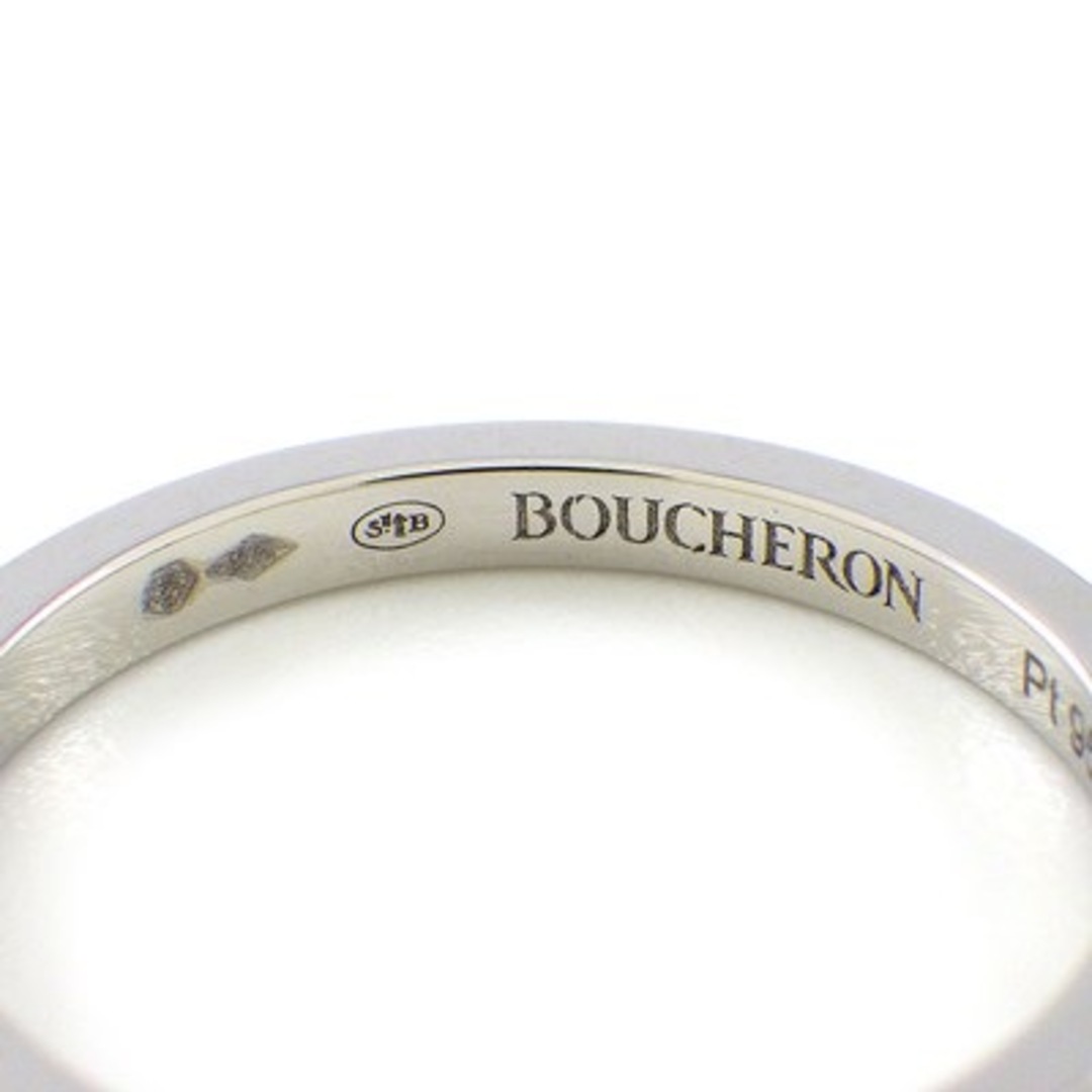 ブシュロン BOUCHERON リング キャトル ルミエール フルエタニティ サークル ダイヤモンド PT950 9号 / #49