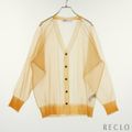 SHEER KNIT CARDIGAN シアー ニット カーディガン ナイロン 