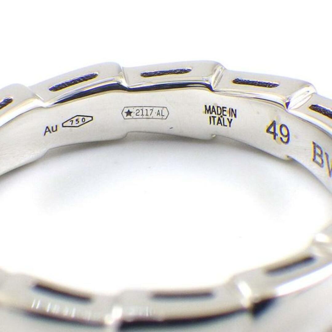 ブルガリ BVLGARI リング セルペンティ ヴァイパー 349678 ウェディング バンド K18WG 9号 / #49 3