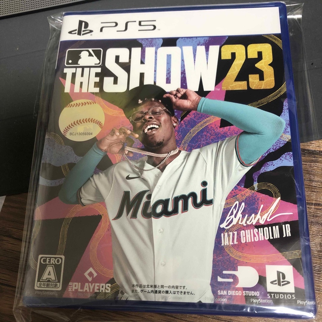 PlayStation(プレイステーション)のMLB The Show 23（英語版） スタンダードエディション PS5 エンタメ/ホビーのゲームソフト/ゲーム機本体(家庭用ゲームソフト)の商品写真