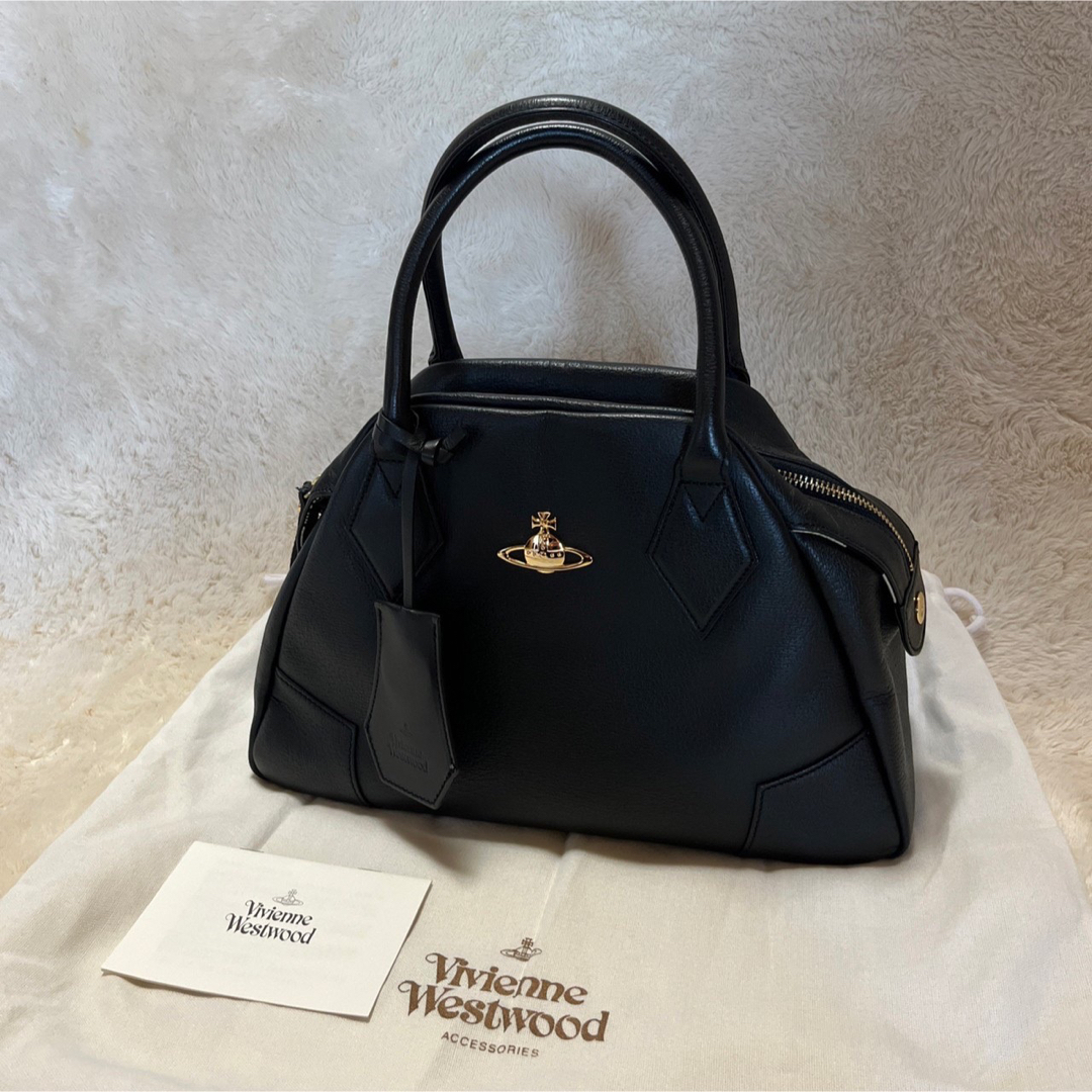 【未使用級】ViVienneWestwood レザーハンドバッグ 2