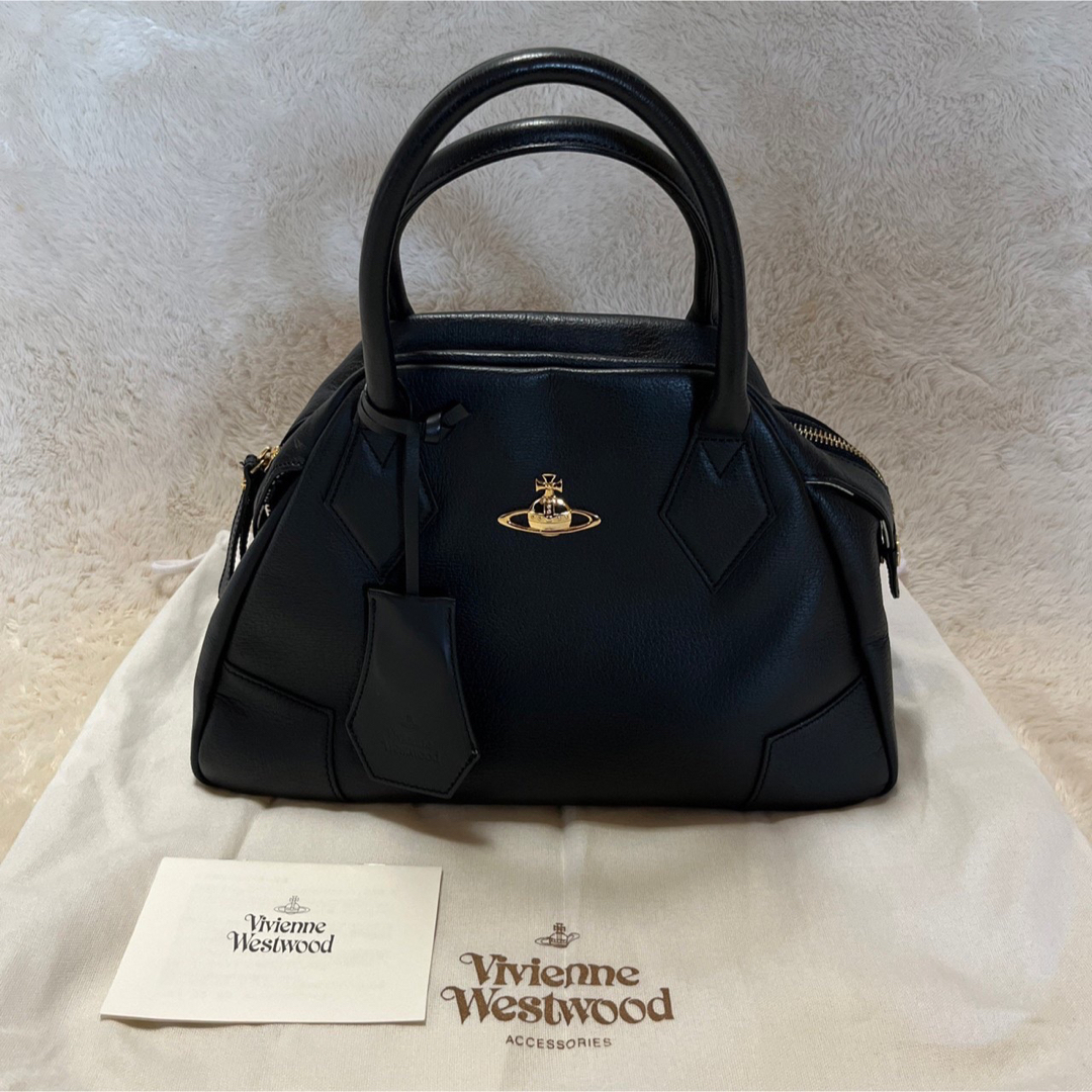 【未使用級】ViVienneWestwood レザーハンドバッグ 1