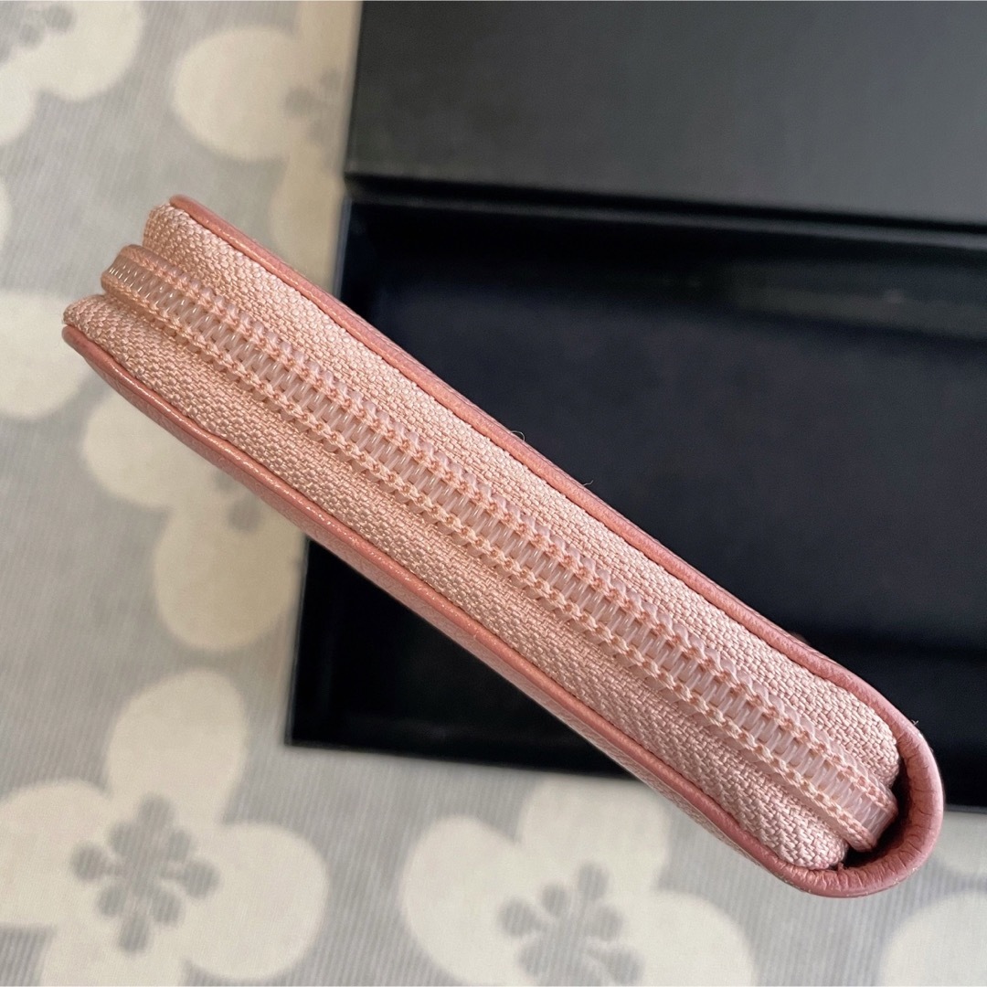 CHANEL - 最終値下げ 《美品》 CHANEL カメリア 長財布 ピンクの通販