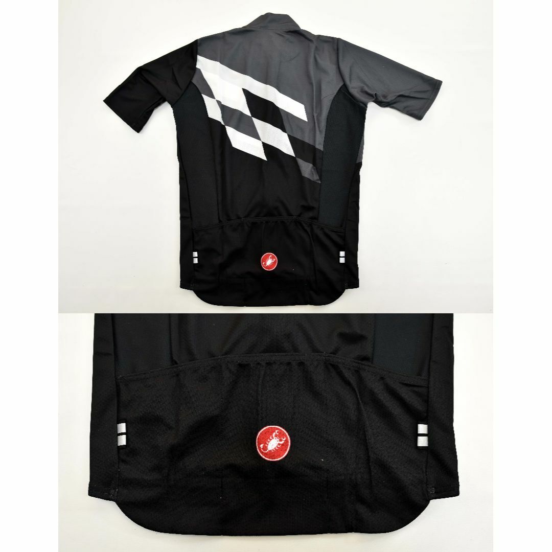 Castelli★カステリ Tabula Rasa ジャージ size:M 黒灰 5