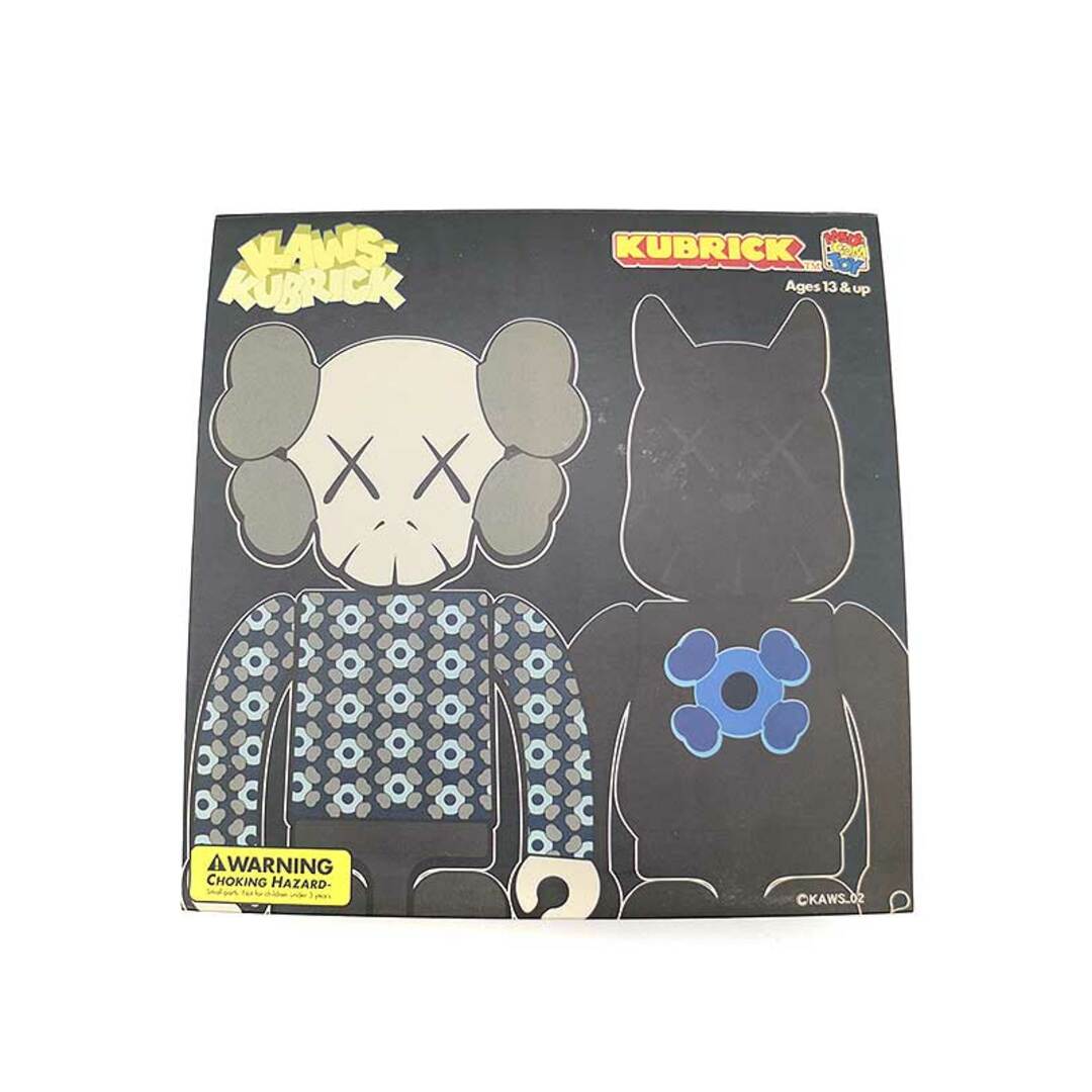 MEDICOM TOY×KAWS メディコムトイ×カウズ KUBRICK Bus Stop Series 2 100% グレー ブラック 100%