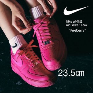 ナイキ(NIKE)の【新品】ナイキ ウィメンズ エアフォース1 ロー "ファイヤーベリー" (スニーカー)