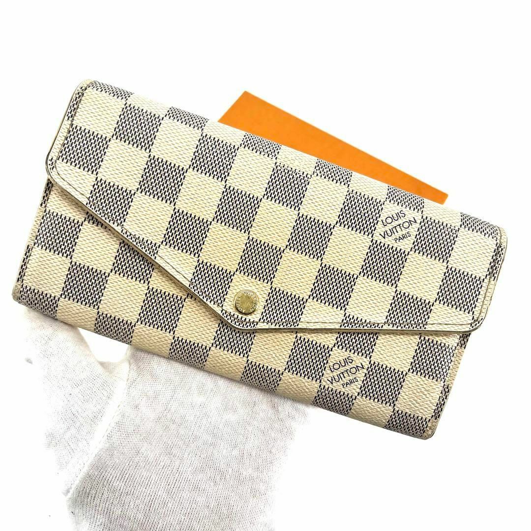 LOUIS VUITTON - ルイヴィトン 長財布 新型ポルトフォイユサラ ダミエ