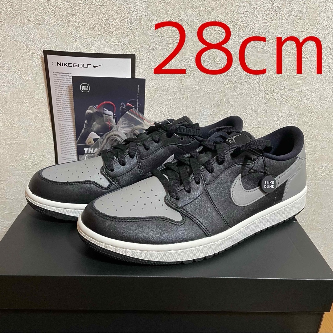 【新品未使用】NIKE AJ1 LOW ゴルフ シャドウ 28.0cm