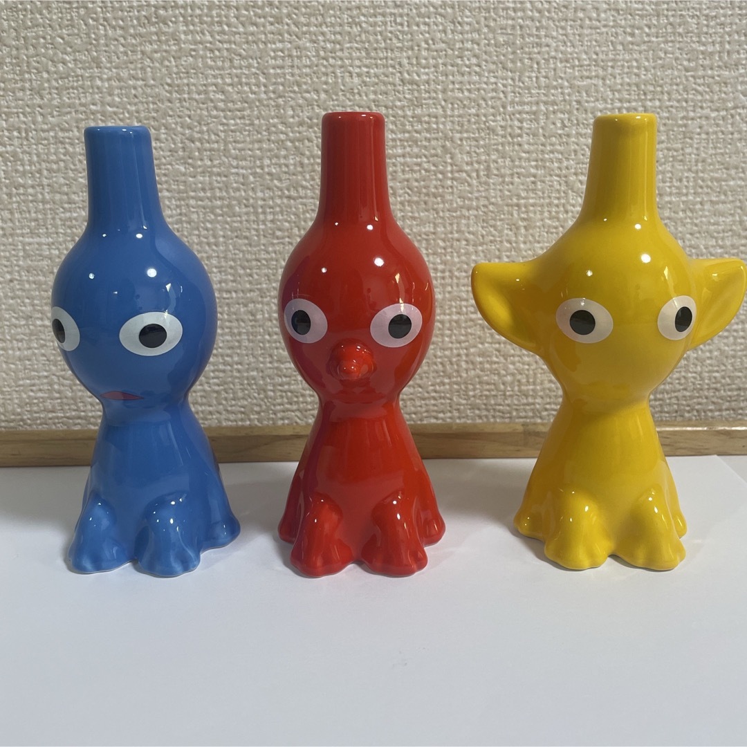 任天堂 - ピクミン 一輪挿し 赤青黄3種セットの通販 by よなこ's shop ...