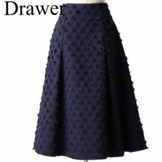 Drawer - 4/21迄Drawer19SS新作ネイビージャガードスカートの通販|ラクマ Drawer - 4/21迄Drawer19SS新作ネイビージャガードスカートの通販|ラクマ