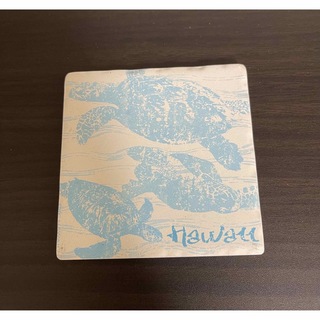 ウミガメ   コースター   ハワイ土産　Hawaii ハワイ雑貨(収納/キッチン雑貨)