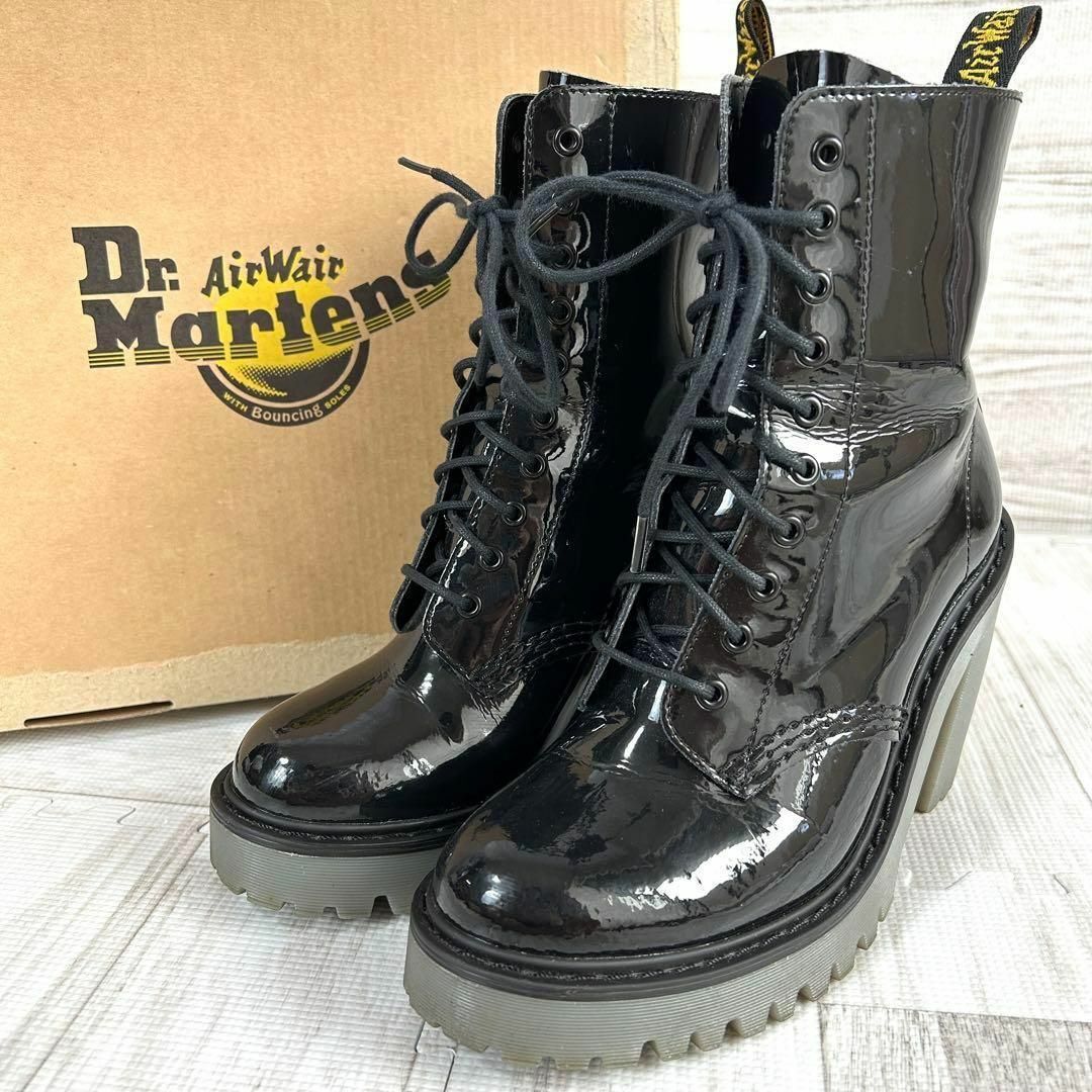 商品を売る ドクターマーチン Dr.Martens✨ 10ホール ヒールブーツ ...