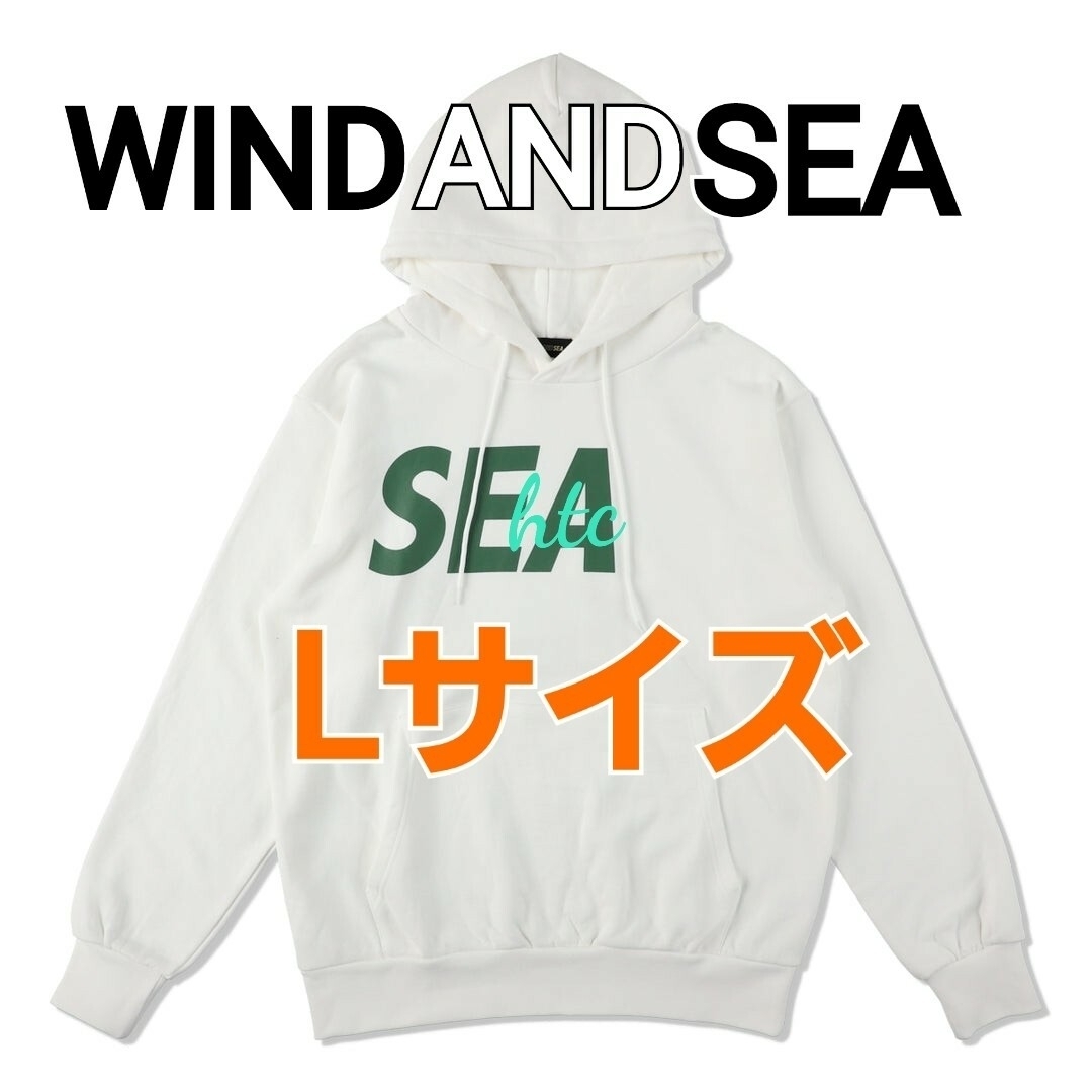 WIND AND SEA★SEA SULFER HOODIE WHITELサイズ | フリマアプリ ラクマ