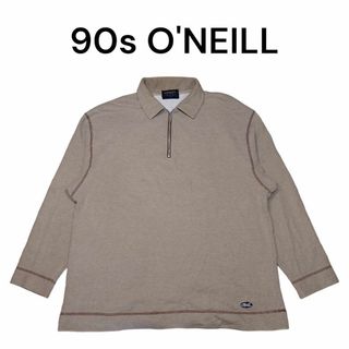 オニール(O'NEILL)の90s O'NEILL　ハーフジップスウェットトレーナー　古着　オニール(スウェット)